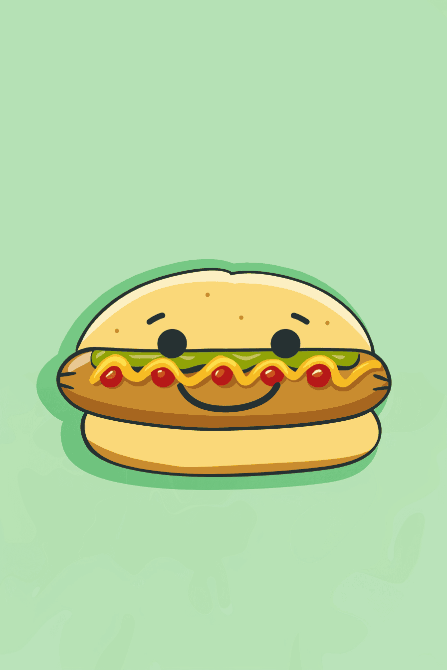 Grinning Gourmet Hotdog